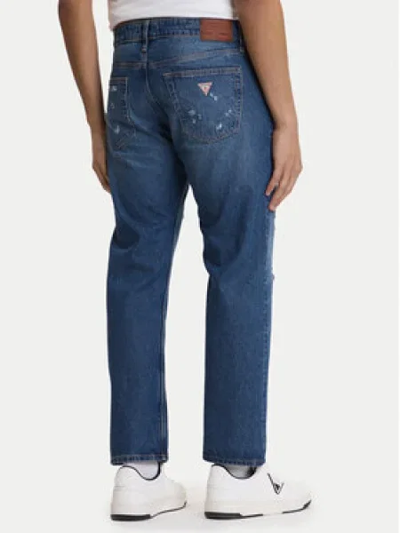 Guess Jeans Farmer Straight Fit kék