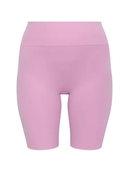 Decupat pantaloni scurți Nike cu broderie plasă roz