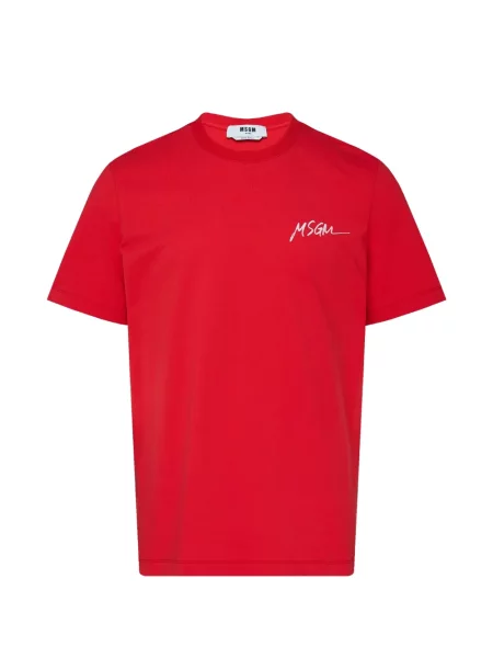 Tricou Msgm cu autograf roșu