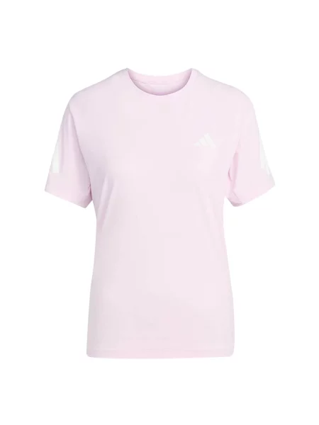 ADIDAS PERFORMANCE Tehnička sportska majica rosé / bijela ružičasta