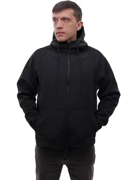 Вітровка STREAM текстиль/поліестер чорний