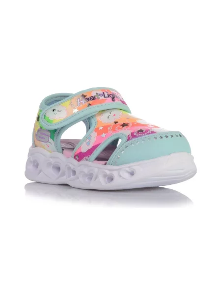 Skechers Sandale Heart Lights Sandals-Cutie Clouds Tirkizna plava