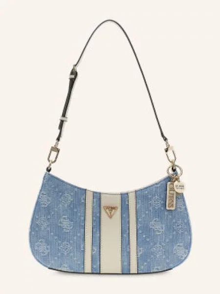 Guess Torebka Na Ramię Noelle blau niebieska
