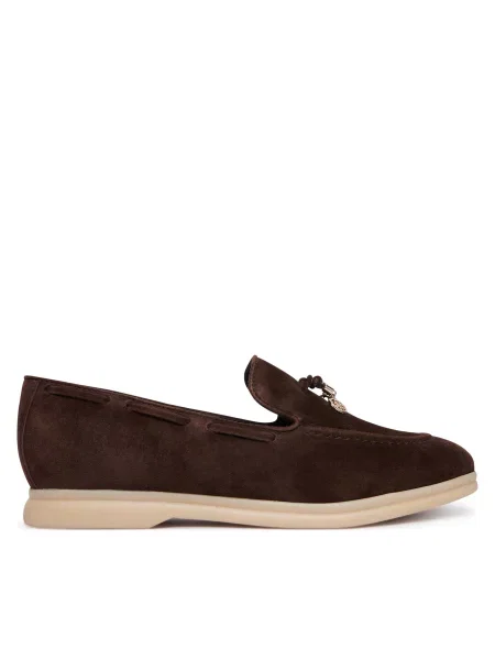 Polobotky Guess hnědé