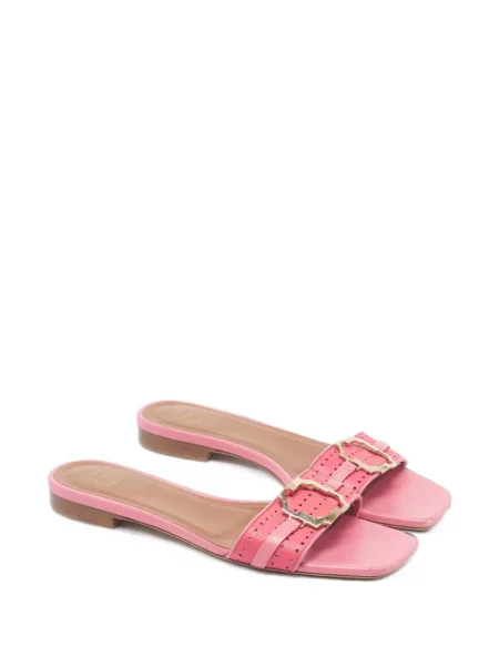 Sandale Malone Souliers fără toc cu cataramă roz
