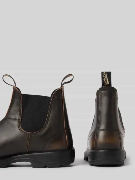 Buty chelsea z naturalnej skóry z detalem z logo Blundstone
