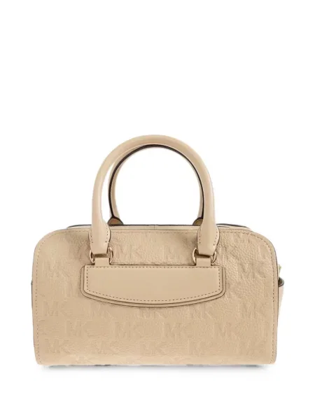 Geantă shopper Michael Michael Kors din piele cu autograf