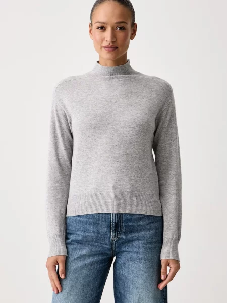 United Colors of Benetton pulover pentru femei cu amestec de lână gri