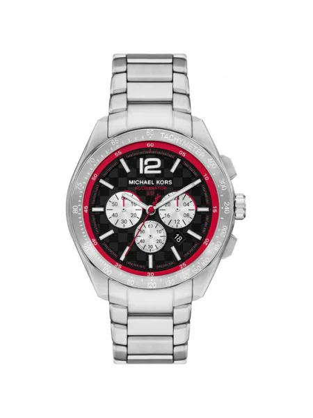 Michael Kors ceas ACCELERATOR bărbați argintiu negru