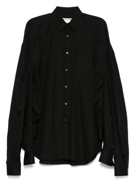 Cămașă Comme Des Garçons cu mâneci lungi lungă negru