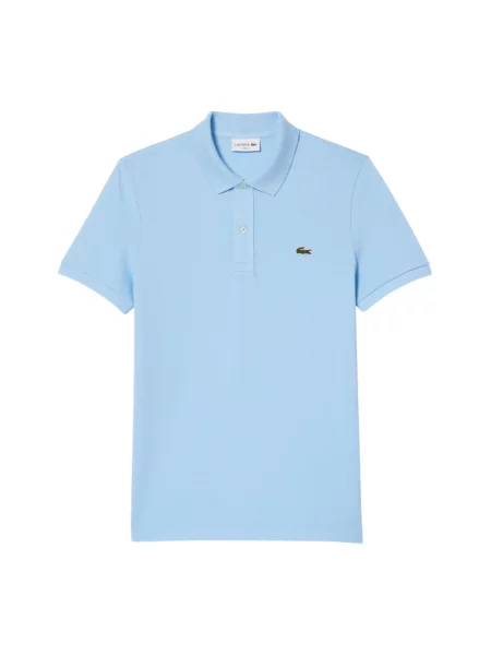 Koszulka polo Lacoste z logo niebieska