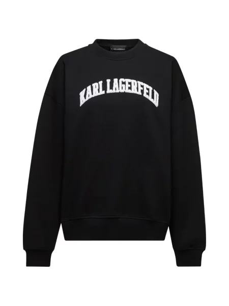Hanorac Karl Lagerfeld cu autograf negru