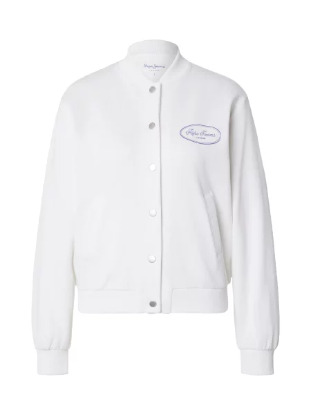 Pepe Jeans Hanorac albastru regal alb