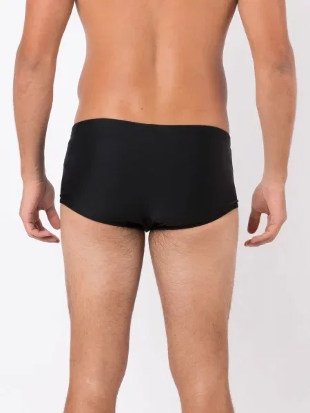 Slip de baie Amir Slama slip-on negru