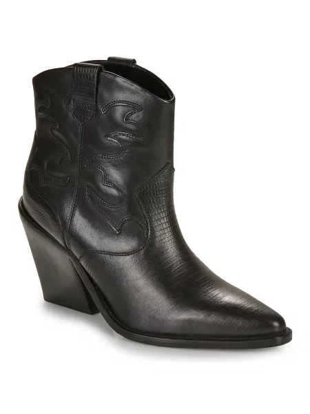 Kotníkové boty Bronx černé