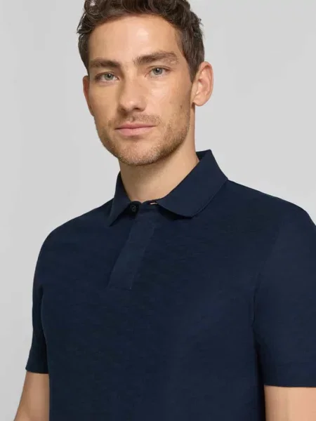BOSS polo Pack granatowa