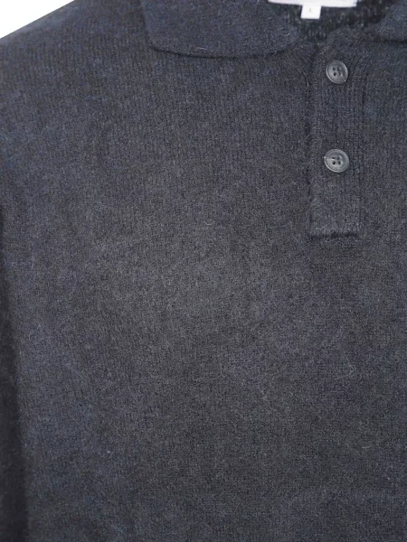 Tricou polo Mc2 Saint Barth tricotate gri