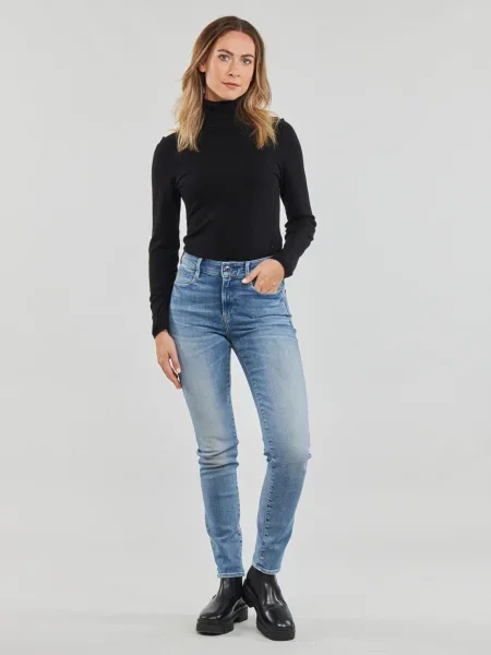 Džínsy s rovným strihom G-star Raw modrá