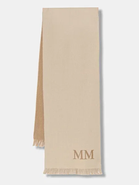 Fular Mm de lână bej