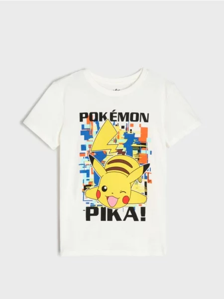 Sinsay tričko s potiskem Pokémon vícebarevná