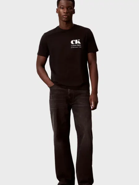 Футболка Calvin Klein Jeans чорна