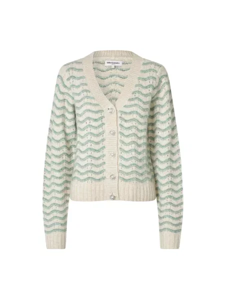 Dzianinowy wielobarwność kardigan Lollys Laundry