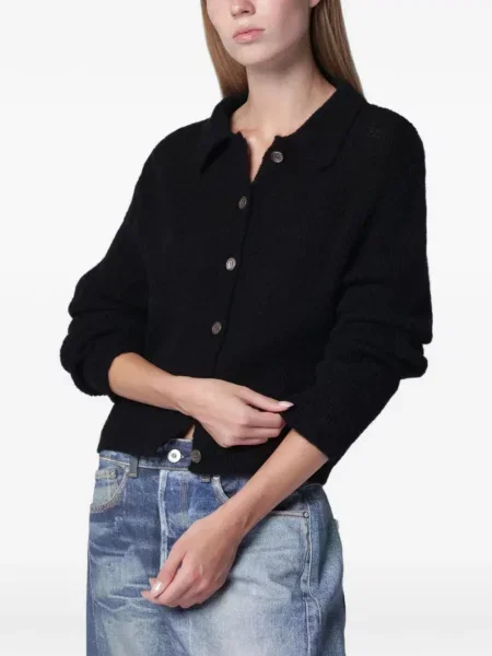 Tricou polo Our Legacy negru