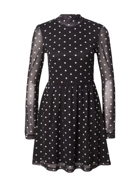 ONLY Rochie ONLERICA negru alb