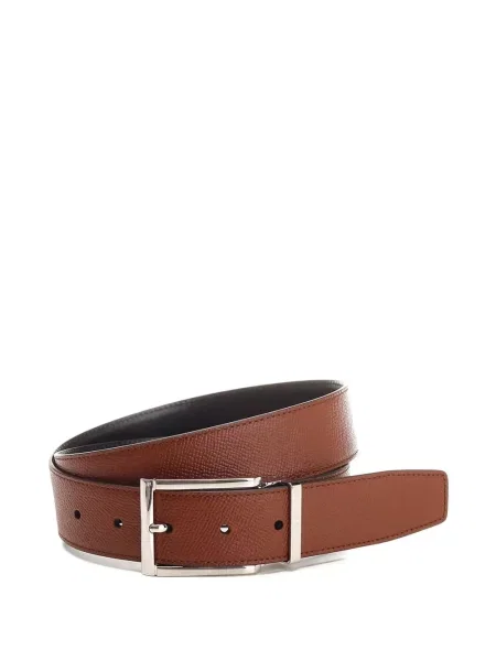 Cu centură reversibil curea Ferragamo din piele maro