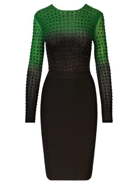 Kraimod Rochie mulate verde negru