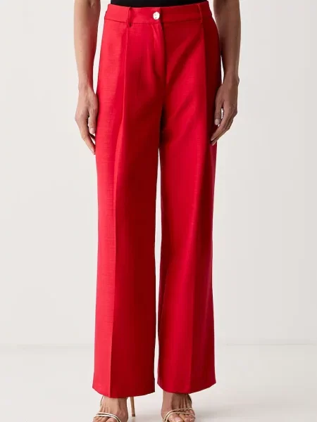 Morgan pantaloni straight pentru femei PAGMA
