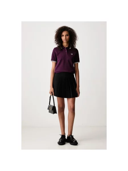 Koszula Fred Perry fioletowa