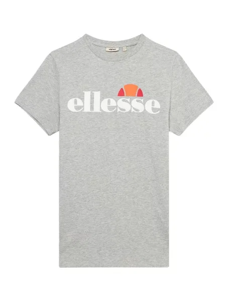 ELLESSE Tricou funcțional Malia 2 gri / portocaliu / roșu alb