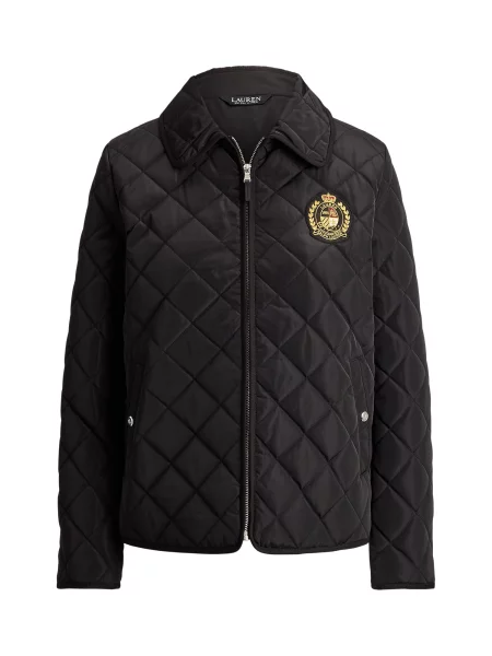 Lauren Ralph Lauren geacă petrecută pentru femei negru