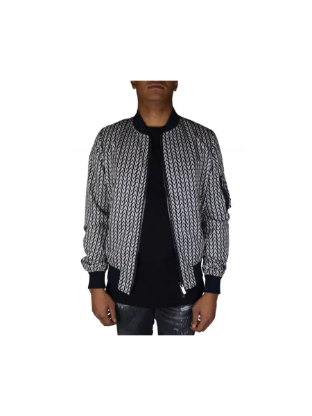 Kurtka bomber Valentino Garavani niebieski