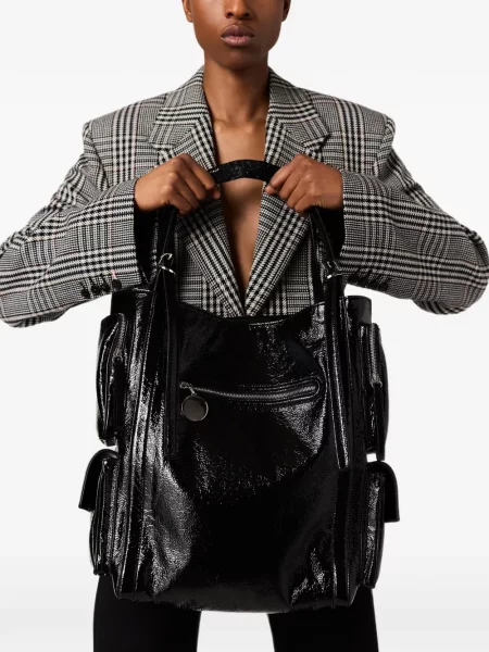Geantă shopper Stella Mccartney negru