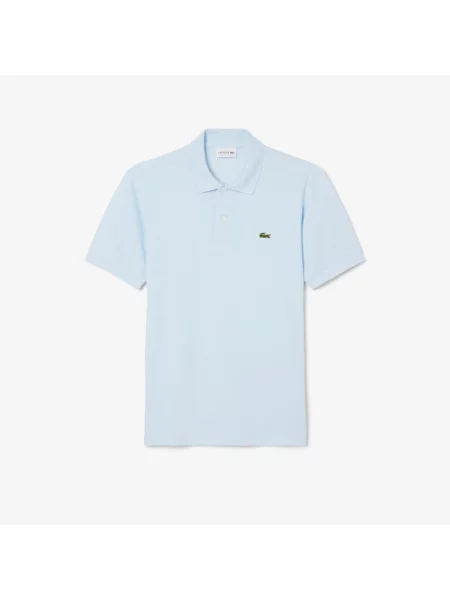Классическое поло Lacoste голубое