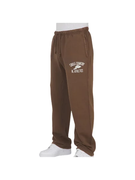 Τρέξιμο παντελόνι Polo Ralph Lauren με σχέδιο καφέ