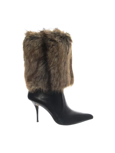 Botki Jeffrey Campbell skórzane czarne