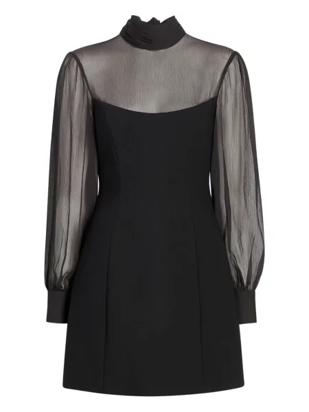 Długa mała sukienka maxi Cinq A Sept garniturowa czarna