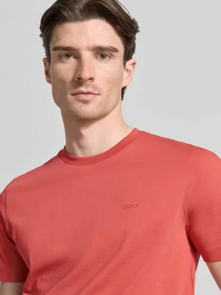 Koszulka T-shirt z czystej bawełny krój regular fit model Thompson Boss
