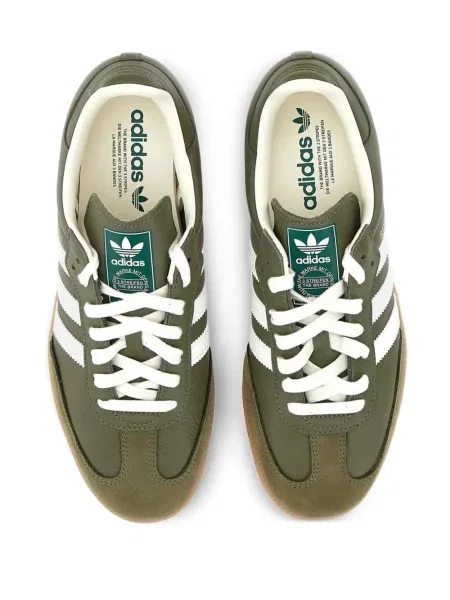 Βελούδινα sneakers Adidas Samba γκρι