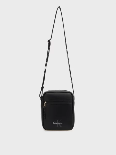 Сумка Calvin Klein с лого черная