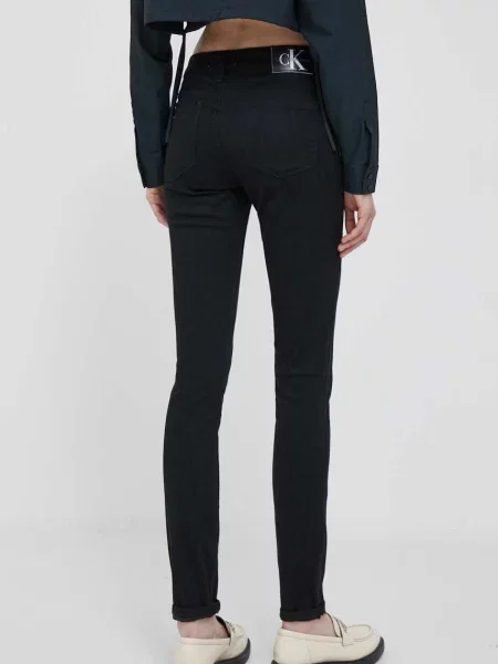 Džíny Calvin Klein Jeans černá