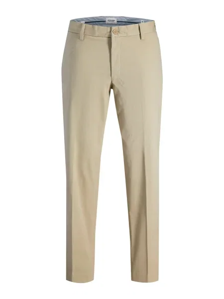 JACK & JONES Chino nadrág JPSTKANE MASON sötét bézs