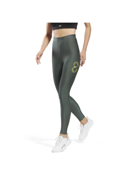 Pantaloni Reebok Sport alergare kaki
