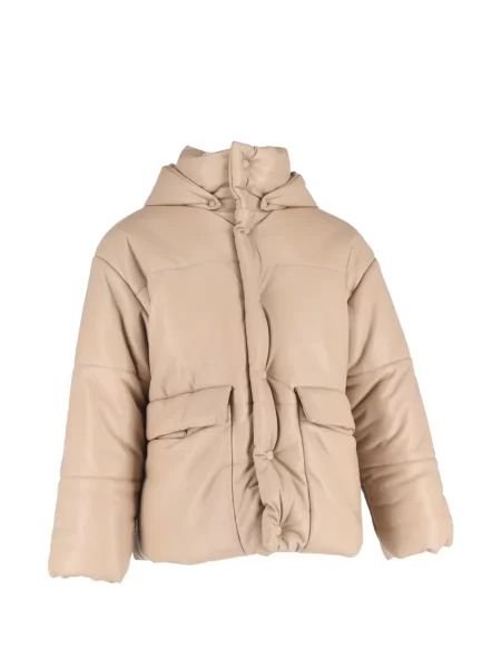 Пухено яке Nanushka с качулка