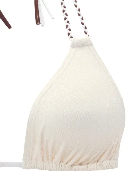 S.Oliver Bikinový top krémová