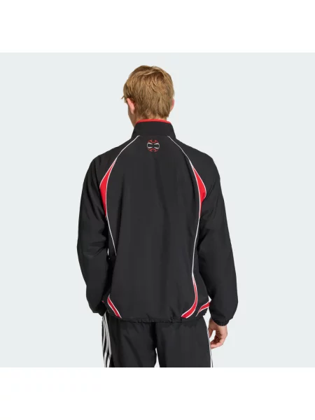 Mikina adidas Teamgeist Hz Black/ Better Scarlet L černá