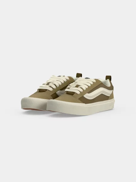 VANS Nízke tenisky Knu Skool olivová biela